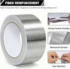 2" x 66 Ft Aluminum Foil Tape, 5.91 mil - Image 5