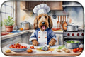 Caroline's Treasures DAC6295DDM Otterhound The Chef Dish Drying Mat Absorbent by CarolinesTreasures