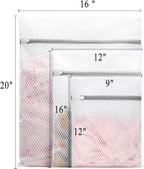 Muchfun 5Pcs Durable Honeycomb Mesh Laundry Bags - Image 5