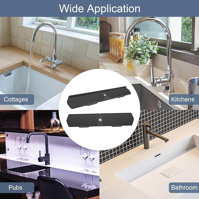 Faucet Guard - 90 Foldable Draining Mat - Image 6