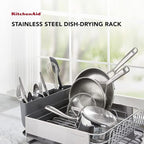 KitchenAid Large Capacity, Fully Size Self Draining Rust Resistatant Satin - Image 2