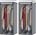 Univivi Garment Bags for Hanging Clothes, Large Clothes Storage Bags Closet by Univivi