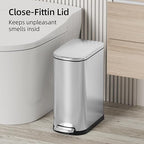 KUK Slim Bathroom Trash Can - Image 2