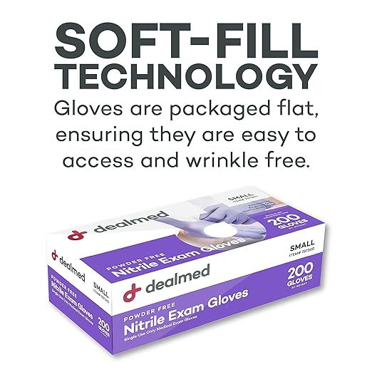 Dealmed Nitrile Exam Gloves Small - Image 8