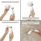 SALAV® Retro Edition Rechargeable Fabric Shaver and Lint Roller - Image 6