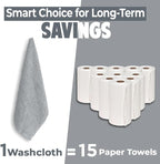 DAN RIVER 12 Pack Wash Cloths for Showering - Image 6