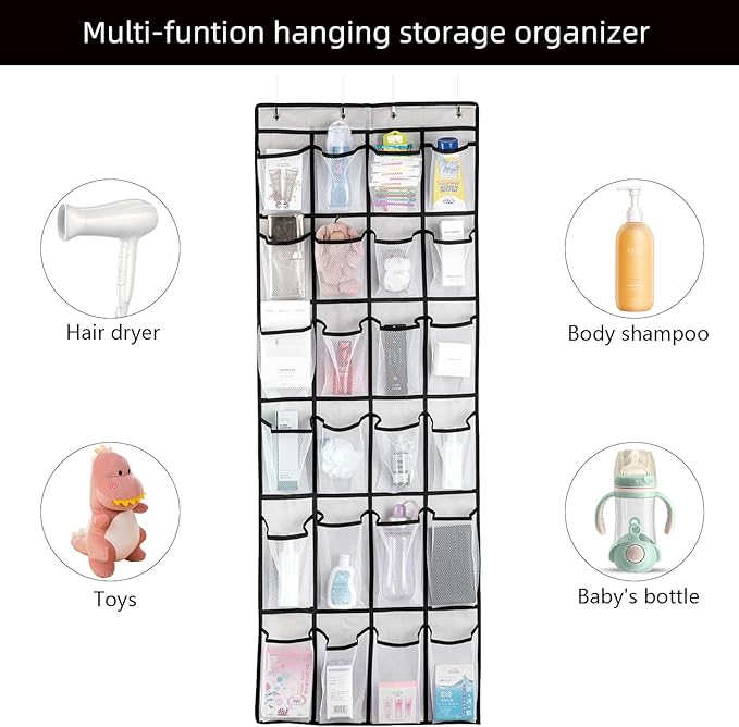 Over the Door Shoe Organizer, Hanging Shoe Organizer - Image 5
