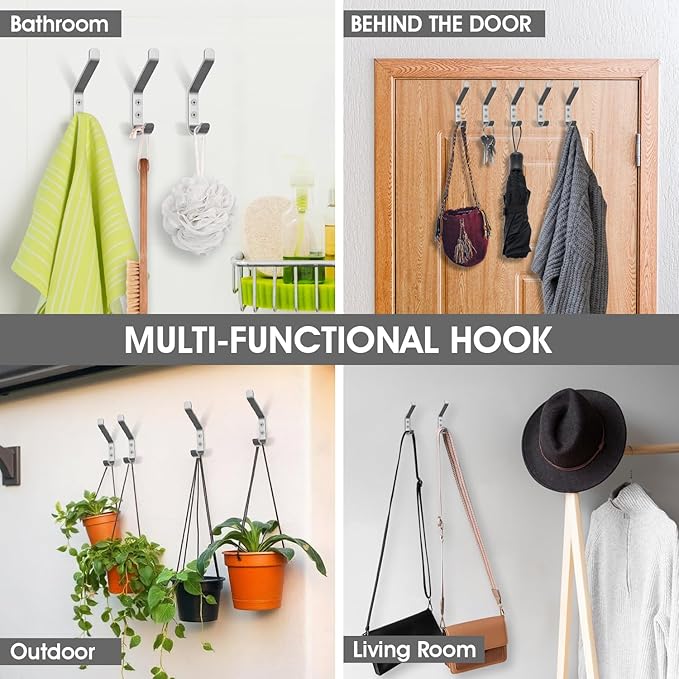 GlazieVault Coat Hook– Door Hook - Image 6