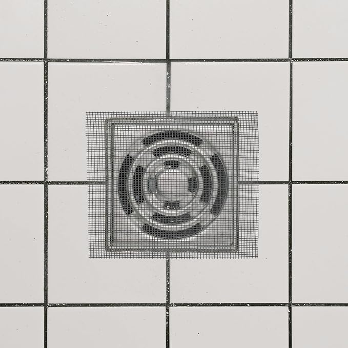 4 Inch x 33 FT Disposable Shower Drain Screen Self-Adhesive Stickers, - Image 7