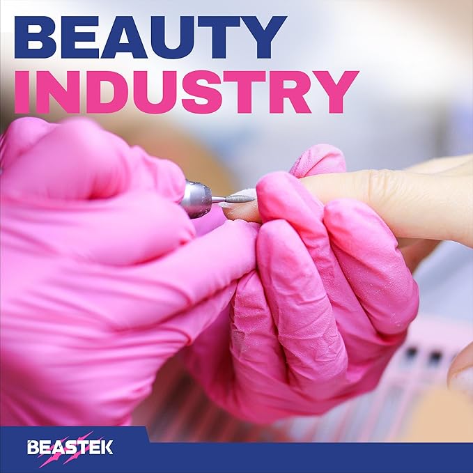 Beastek Nitrile Disposable Exam Gloves, 4Mil 100Ct Powder-Free Latex-Free - Image 5