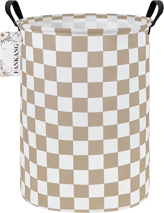 FANKANG Storage Basket, Nursery Hamper Canvas Laundry Basket Foldable by FANKANGStorageBasket