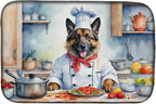 Caroline's Treasures DAC6202DDM Belgian Tervuren The Chef Dish Drying Mat by CarolinesTreasures