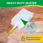 Duster Refills, Static Dust Removal Brush Disposable Replacement Head Compatible - Image 5