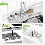 20" x 4" Stone Faucet Mat for Kitchen Sink, Quick Drying Diatomite Sink Tray - Image 8
