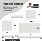 Diatomaceous Earth Sink Organizer Tray Set, Faucet Splash Guard - Image 3