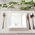 Luxenap 15.8 X 7.9 Inch Linen-Feel Guest Towels, 2000 Lettered Hand Towels - Image 4