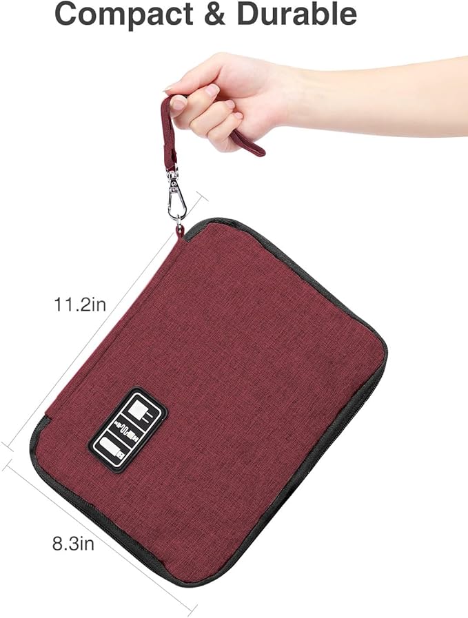 Luxtude Electronic Organizer Travel Case Large, Cord Organizer Travel, Large - Image 4