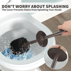 UPTRONIC Toilet Brush, Toilet Bowl Brush - Image 3