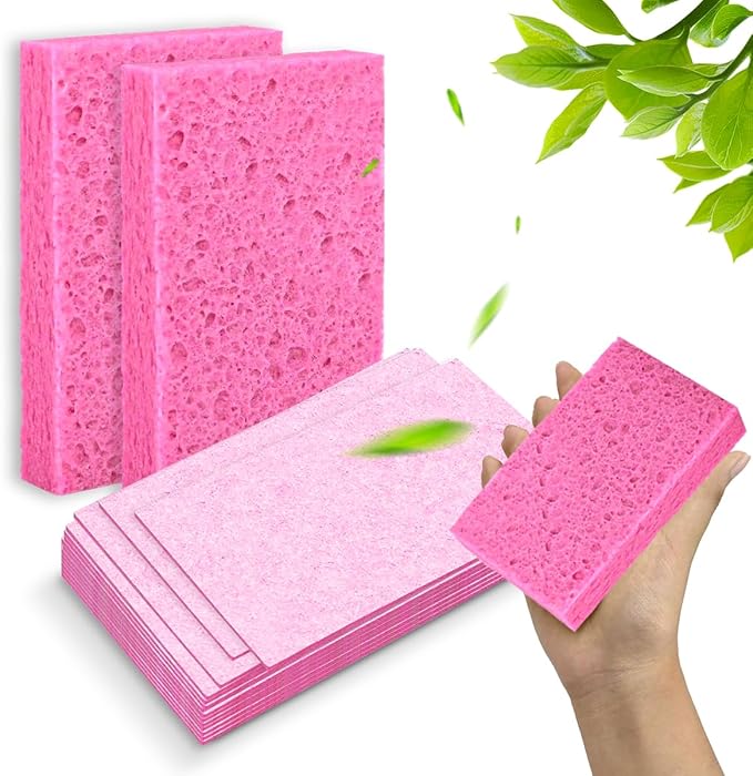 24 - Pack Non-Scratch Scrub Sponges - Sponges - Image 3