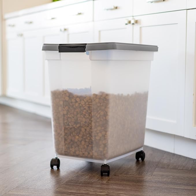 IRIS USA Dog Food Storage Container 50 lbs, - Image 5