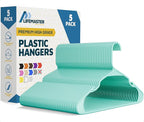 Lifemaster Plastic Clothes Hangers – Heavy Duty Hanger Set, by LIFEMASTER