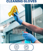 Schneider Vinyl Synthetic Exam Gloves, 4 Mil, Latex Free Disposable Gloves - Image 6