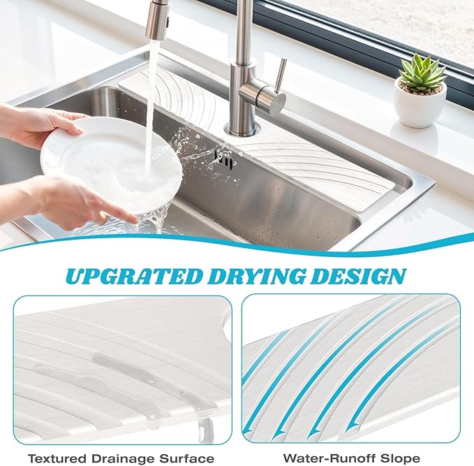 Stone Faucet Mat for Kitchen Sink - Image 3