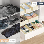 DIMJ Drawer Organizer Clothes Storage - Image 4