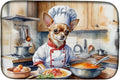 Caroline's Treasures DAC6230DDM Chihuahua The Chef Dish Drying Mat Absorbent by CarolinesTreasures