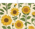 Sunflower Plants Dish Drying Mats by Unknown