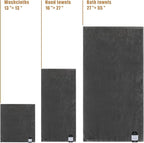 SEMAXE 18-Pack Bath Towel Set Include 6 Bath Towels, 6 Hand Towels, 6 Wash - Image 5