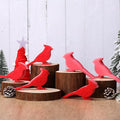 Tioncy 12 Pack Christmas Red Bird Kitchen Sponges Red Cardinal Bulk Dual Sided by Tioncy