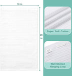 SALAS Kitchen Dish Towels, Bulk Cotton Kitchen Hand Towels, 390 GMS Plaid Dish - Image 2