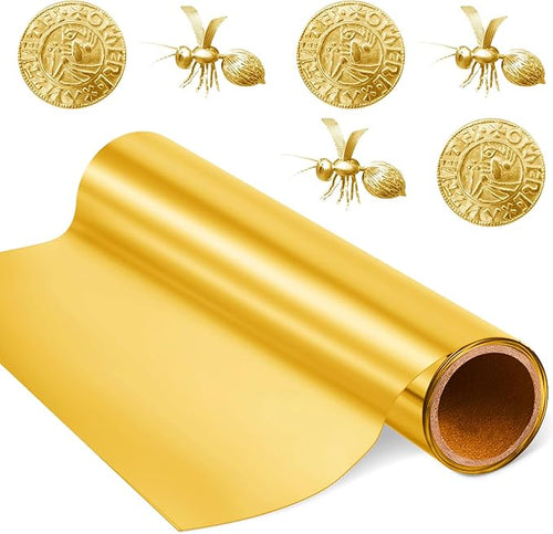 1 Roll Aluminum Metal Crafts DIY Foil 12 Inch x 20 ft x 0.1 mm Thick by Yaocom