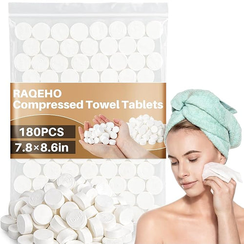 180 Compressed Towel Tablets by Unknown
