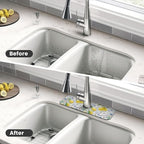 Lemon Mexican Blue Tilt Kitchen Sink Splash Guard Faucet Mat 1 Pcs, Absorbent - Image 4