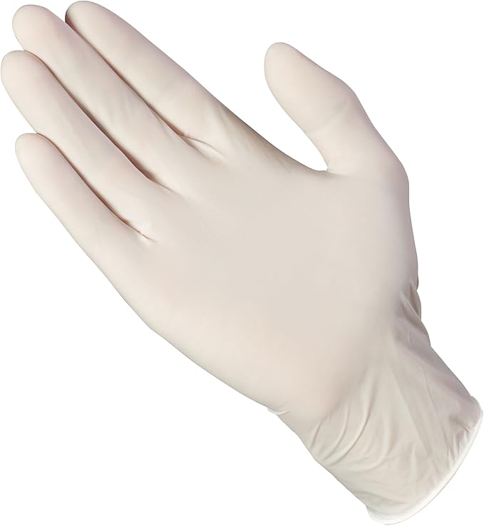 Mr Clean Latex Gloves Disposable Single Use Lightly Powdered Non-Sterile by MrClean