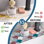 Wall Tiles Texture Sink Faucet Absorbing Mat Ceramic Decor Super Absorbent Fast - Image 6