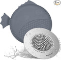 Sink Strainer with Stopper, Wokdada Revolutionary Clog-Free Food Catcher by Wokdada