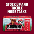 Brawny Tear-A-Square 3-Ply Paper Towels, 8 Triple Rolls = 24 Regular Rolls - Image 7