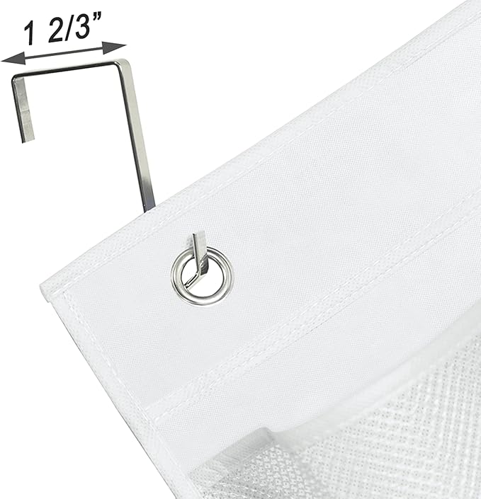 KIMBORA 2 Packs Narrow Over the Door/Wall Shoe Organizer Cruise, Small Hanging - Image 5
