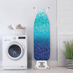 Iron Board Cover Anti-Burning Heat Insulation Blue Shine Ironing Board - Image 3
