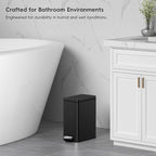 EKO Small Bathroom Trash Can - Image 6