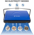 Yocada Carpet Sweeper Cleaner for Home Office Low Carpets Rugs Undercoat - Image 2