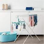 IKEA PRESSA Foldable Hanging Clothes Drying Rack 16 Clothes Pegs - Image 2