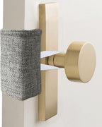 Door Silencer Door Latch Covers Padded Cushion Quiet Closer Door Lock Cover - Image 5