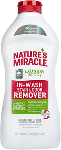 Nature’s Miracle Laundry Boost In-Wash Stain and Odor Remover, 32 Ounces by NaturesMiracle