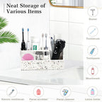 Luxspire Bathroom Counter Organizer, Toothbrush Holder - Image 2