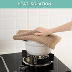 SALAS Kitchen Dish Towels, Bulk Cotton Kitchen Hand Towels, 390 GMS Plaid Dish - Image 6