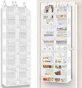 Over The Door Organizer 6 Tiers, Extra Large Behind Door Storage of 12 by Ofiray-home